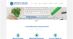 Desktop Screenshot of officevalue.net